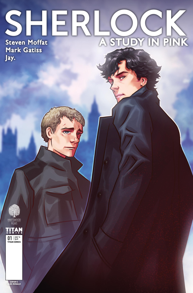 Cover C illustrated by Alex Ronald
